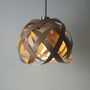 Mini Bell Knot Wooden Lampshade, thumbnail 5 of 7