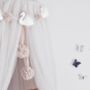 Frou Frou Hanging Tulle Pom Duo, thumbnail 2 of 3