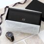 Personalised Luxury Italian Triple Leather Watch Roll, thumbnail 3 of 5