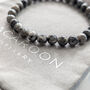 Men's Bracelet In Norwegian Moonstone And Silver, thumbnail 3 of 7