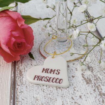 Mum's Prosecco Glass Charm, 2 of 3