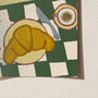 I'll Save You A Piece Croissant Print, thumbnail 9 of 11