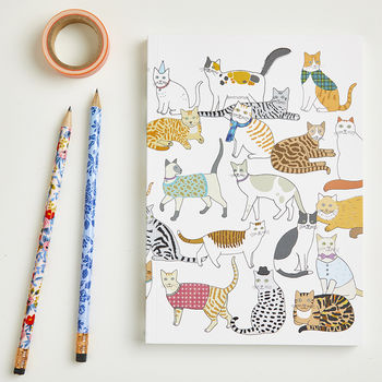 Small Crafty Cats Notebook, 4 of 4