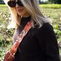 Autumn Flowers Bag Strap | Extra Long Crossbody Replacement Bag Strap, thumbnail 4 of 4