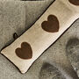 Country Hearts Doorstop And Draught Excluder, thumbnail 6 of 7