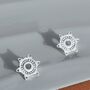 Sun Stud Earrings, thumbnail 5 of 7