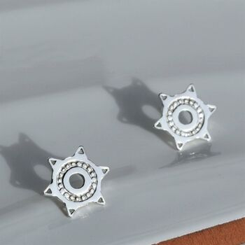 Sun Stud Earrings, 5 of 7