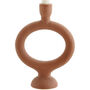 Stoneware Retro Candle Holder, thumbnail 5 of 6