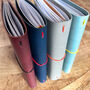 Personalised Refillable A5 Planner Folio | Vegan Leather Journal Cover, thumbnail 2 of 12