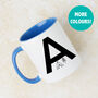 Adventure Alphabet Personalised Ceramic Mug, thumbnail 1 of 10