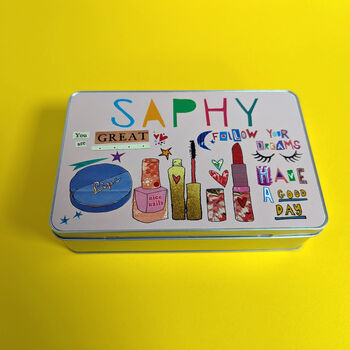 Personalised Make Up Tin, 8 of 9