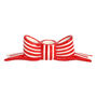 Red Bow Ceramic Candle Holder, thumbnail 2 of 4