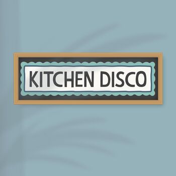 Framed Kitchen Disco Print, 5 of 12