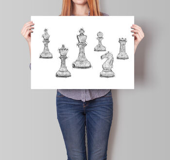 Chess Set Of Prints, 3 of 3