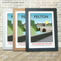 Felton Bridge, Morpeth, Northumberland Print, thumbnail 2 of 5