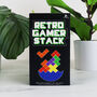 Retro Gamer Stack Stacking Game, thumbnail 1 of 3