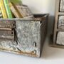 Industrial Vintage Galvanised Storage Box Or Planter, thumbnail 5 of 5