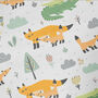 Mothers Day Wrapping Paper Roll, Fox Crocodile Baby, thumbnail 2 of 3