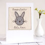 Personalised Bunny Rabbit Anniversary Card, thumbnail 11 of 12