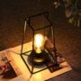 Tall Retro Style Geometric Table Lamp, thumbnail 5 of 5