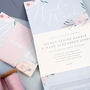 Ella Grey Floral Concertina Wedding Invitations, thumbnail 1 of 3