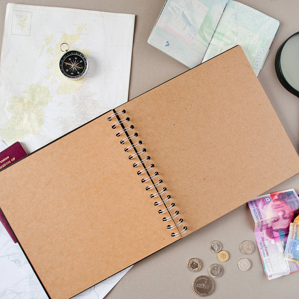 Personalised 'I Love You Mummy' Keepsake Scrapbook By The Little