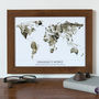 Personalised Grandad's World Photo Gift Map, thumbnail 1 of 12