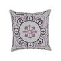 Chalk Hand Embroidered Cushion, thumbnail 7 of 12