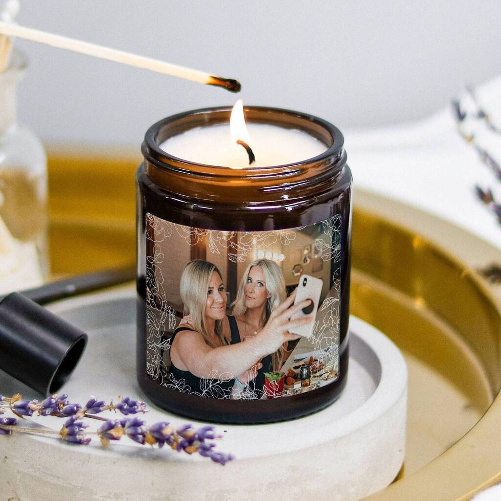 Personalised Candle With Photo, 1 of 11