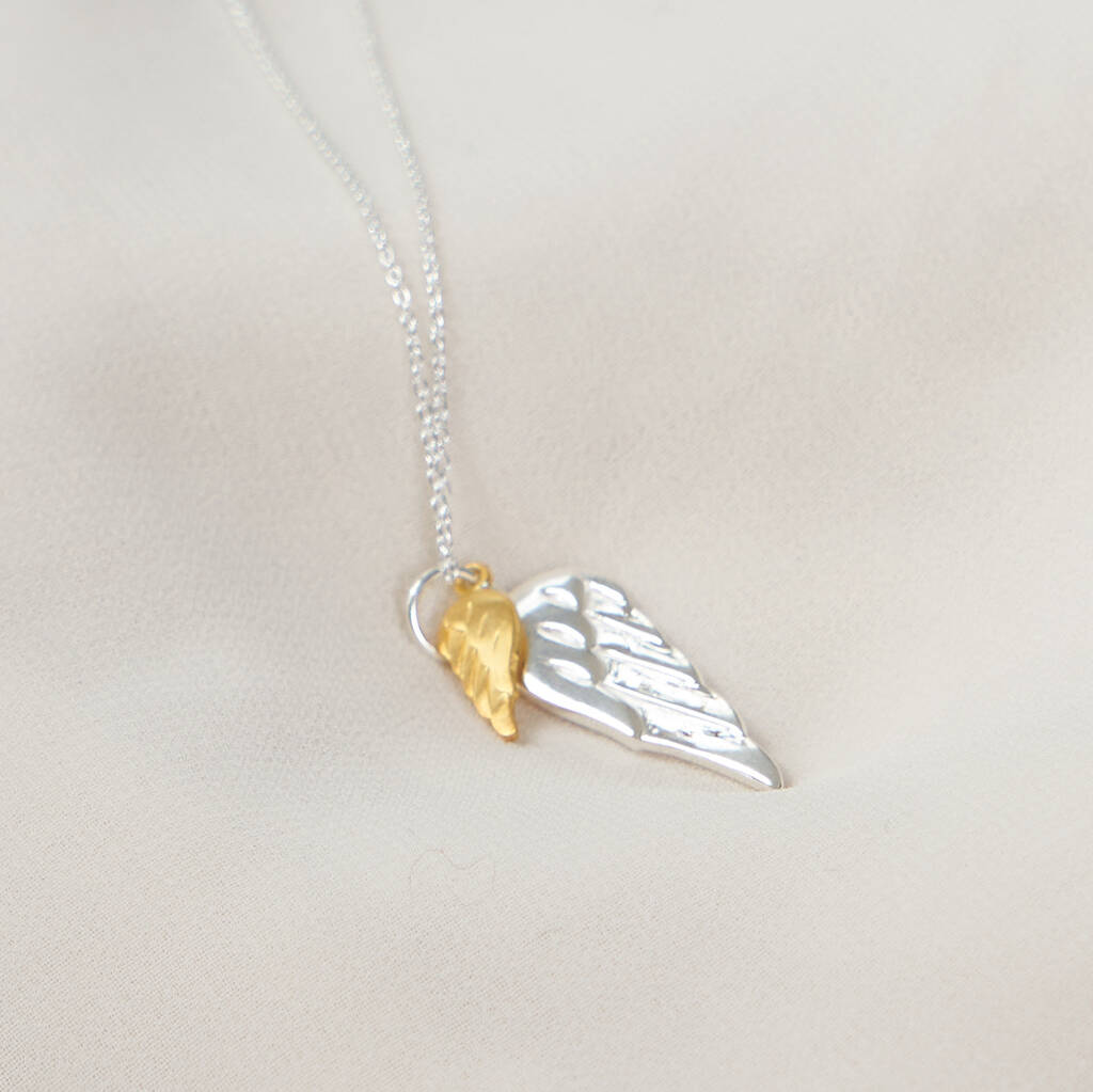 Angel Wing Necklace, 1 of 3