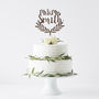 Personalised Grecian Wedding Cake Topper, thumbnail 7 of 11