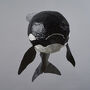 Black Whale Paper Balloon, thumbnail 1 of 8