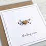 Thinking Of You, Heart Greetings Card, thumbnail 1 of 4