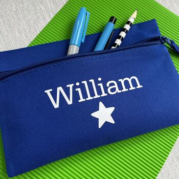 Personalised Stocking Filler Star Pencil Case, 3 of 3