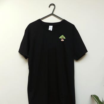 Bonsai Embroidered T Shirt, 4 of 8