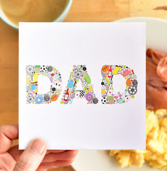 Dad's Hobbies Father’s Day Card, 4 of 4