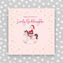 Happy Christmas Goddaughter Card, thumbnail 1 of 3