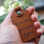 Golf Key Ring In Leather, thumbnail 3 of 12