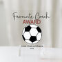 Personalised Thank You Football Coach Award Plaque, thumbnail 3 of 5