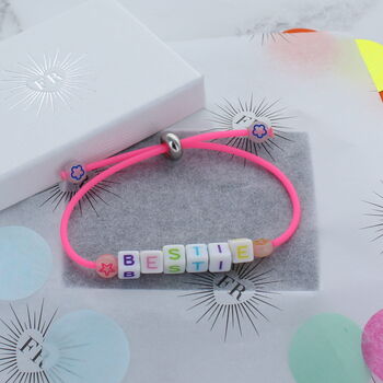 Personalised Stretch Feel Good Bracelets, 7 of 9