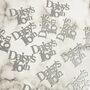 Personalised Glitter / Mirror Table Decorations, thumbnail 3 of 10