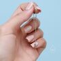 Sterling Silver Dangling Spike Chain Huggie Hoop Earrings, thumbnail 4 of 10