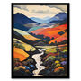 Brecon Beacons Beauty Wales Autumnal Wall Art Print, thumbnail 5 of 6