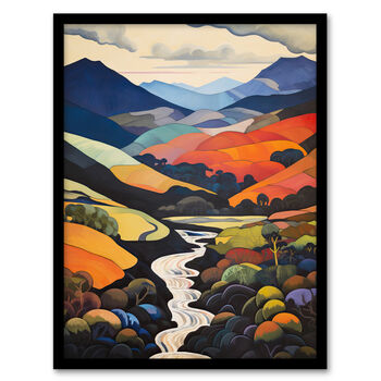 Brecon Beacons Beauty Wales Autumnal Wall Art Print, 5 of 6