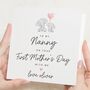 First Mother's Day Card For Nanny, thumbnail 1 of 7
