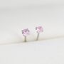 Sterling Silver October Birthstone Earrings, thumbnail 8 of 12