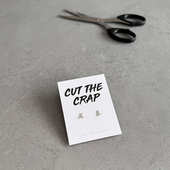 Scissor Earrings – Sterling Silver Hairdresser Gift, 3 of 8