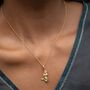 18ct Gold 3D Mermaid Charm Necklace, thumbnail 1 of 6