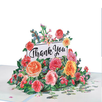 Thank You Pop Up Card Gift For Friends, 4 of 4