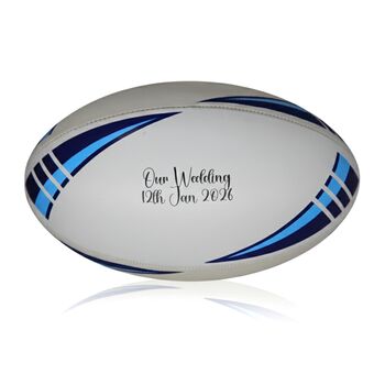 Personalised Rugby Ball, 2 of 7